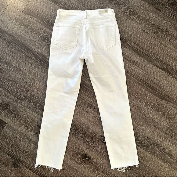AG Adriano Goldschmied Women's Isabelle High-Rise Straight Leg Crop Jean - Picture 6 of 7